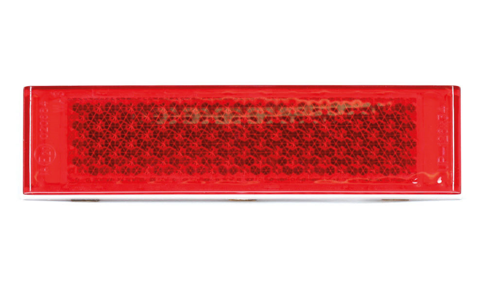REFLEKTOR 126x34mm YAPISKAN  - KIRMIZI